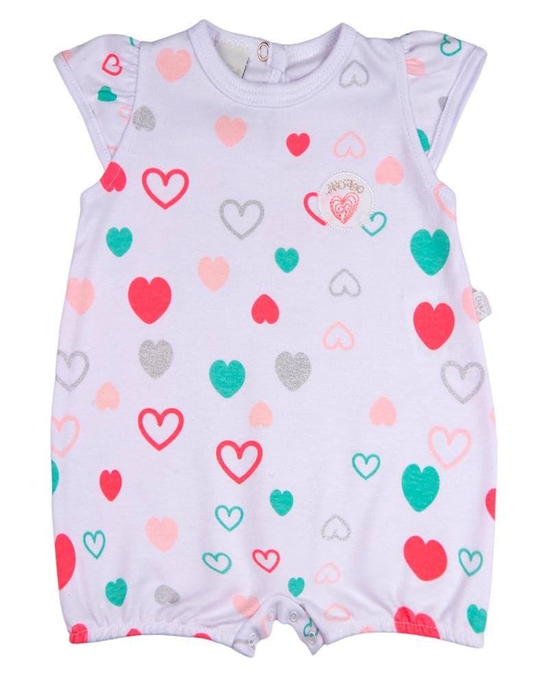 Macacao Bebe Menina Suedine Curto Estampado e Liso Kit Macacão Suedine Verao Algodao Corações 2 Pç – Rosa em promoção! Veja a oferta e mais achadinhos de Bebês 3 Hoje é o melhor dia para comprar Macacao Bebe Menina Suedine Curto Estampado e Liso Kit Macacão Suedine Verao Algodao Corações 2 Pç – Rosa com aquele preço maroto! Promoção! Aproveite a oferta! 3
