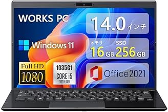 Refurbished Product: VAIO Pro PG VJPK13C12N; 10th Generation Core i5-1035G1; Memory: 16 GB; SSD: 256 GB; 14 type FHD (1920 x 1080); Webcam, USB Type-C, Wireless LAN & Bluetooth, MS Office 2021, Win11