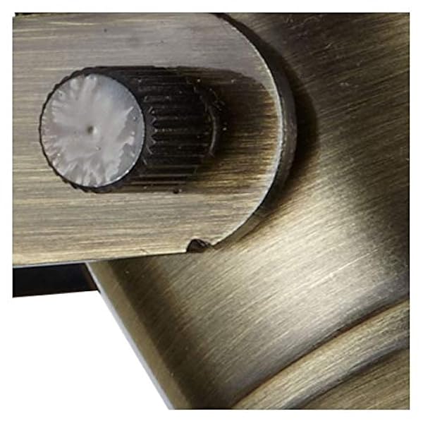 Searchlight Industrial 1 LT Antique Brass Spotlight, 50 W, Latón Envejecido