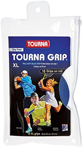 Tourna Grip XL Original Dry Feel Tennis Grip - 10 Pack