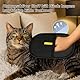 3 Stück Tierhaarentferner Handschuh und 1 Stück Flohkamm, Fell Magnet Handschuh für Katzen & Hunde, Wiederverwendbar, Haarentfernung Handschuhe Tiere für Couch, Möbel, Teppich
