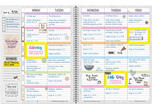 Teacher Created Resources Everyone Is Welcome Lesson Planner 8.5 Inches X 11 Inches #TOP3