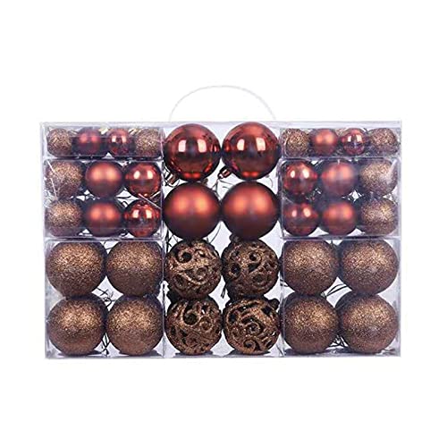 Angou Adornos de bolas de Navidad inastillables Cover