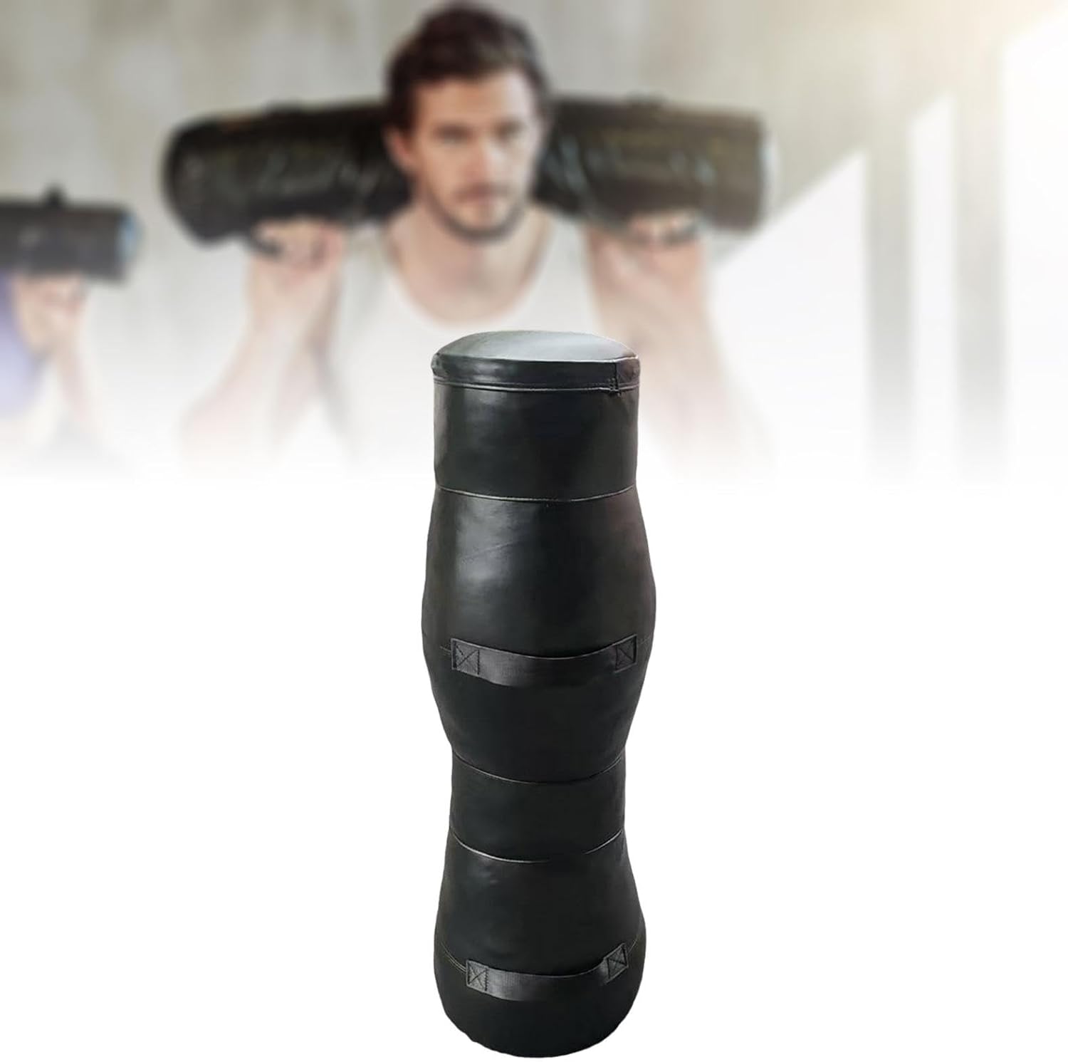 aternee タックルダミー フットボールトレーニング器具 多機能 実用的 120cm 【サッカーリバウンダーネット】 ヘビーデューティー グラップリングダミ
