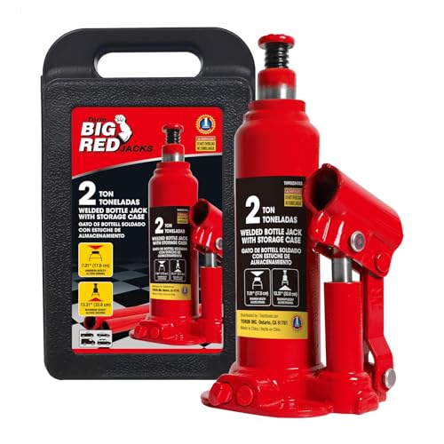 BIG RED T90213 Torin Hydraulic Welded Bottle Jack with Blow Mold...