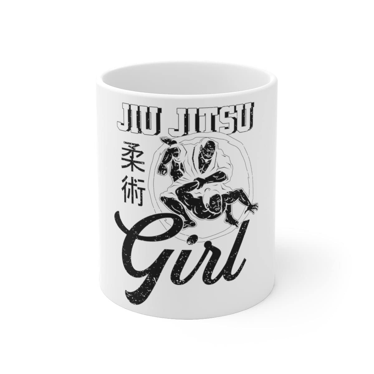 White Ceramic Mug Humorous Karate Wrestling Kick Boxing Boxer Enthusiast Hilarious Extreme Sports Kung-Fu Kendo Lover Fan 11oz