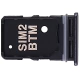  Vassoio SIM per Samsung Galaxy A80 A90 Adattatore scheda Micro Dual Nero