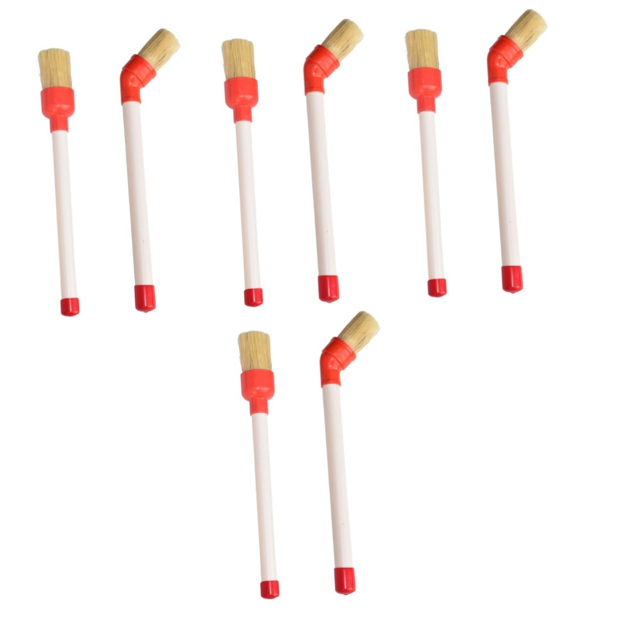Gatuida 8pezzi Spazzola per Pulizia Pneumatici Auto Spazzola Detailing per Manutenzione e Lubrificazione Pneumatici di Pennelli Versatili per Tutti Tipi di Veicoli