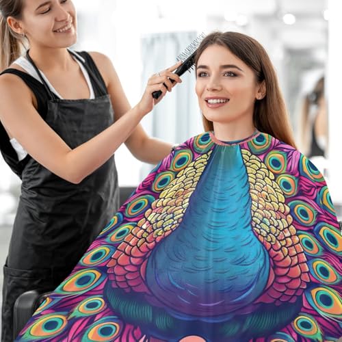 Capa profesional impermeable para corte de cabello miniatura 7
