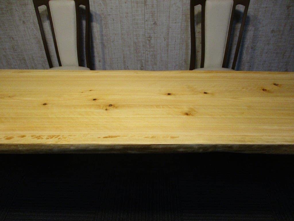# 545 ■　檜　ヒノキ　長さ312cm　テーブル　カウンター　座卓　一枚板 545 □ 檜 ヒノキ 長さ312cm 豪華 高級 一枚板 テーブル
