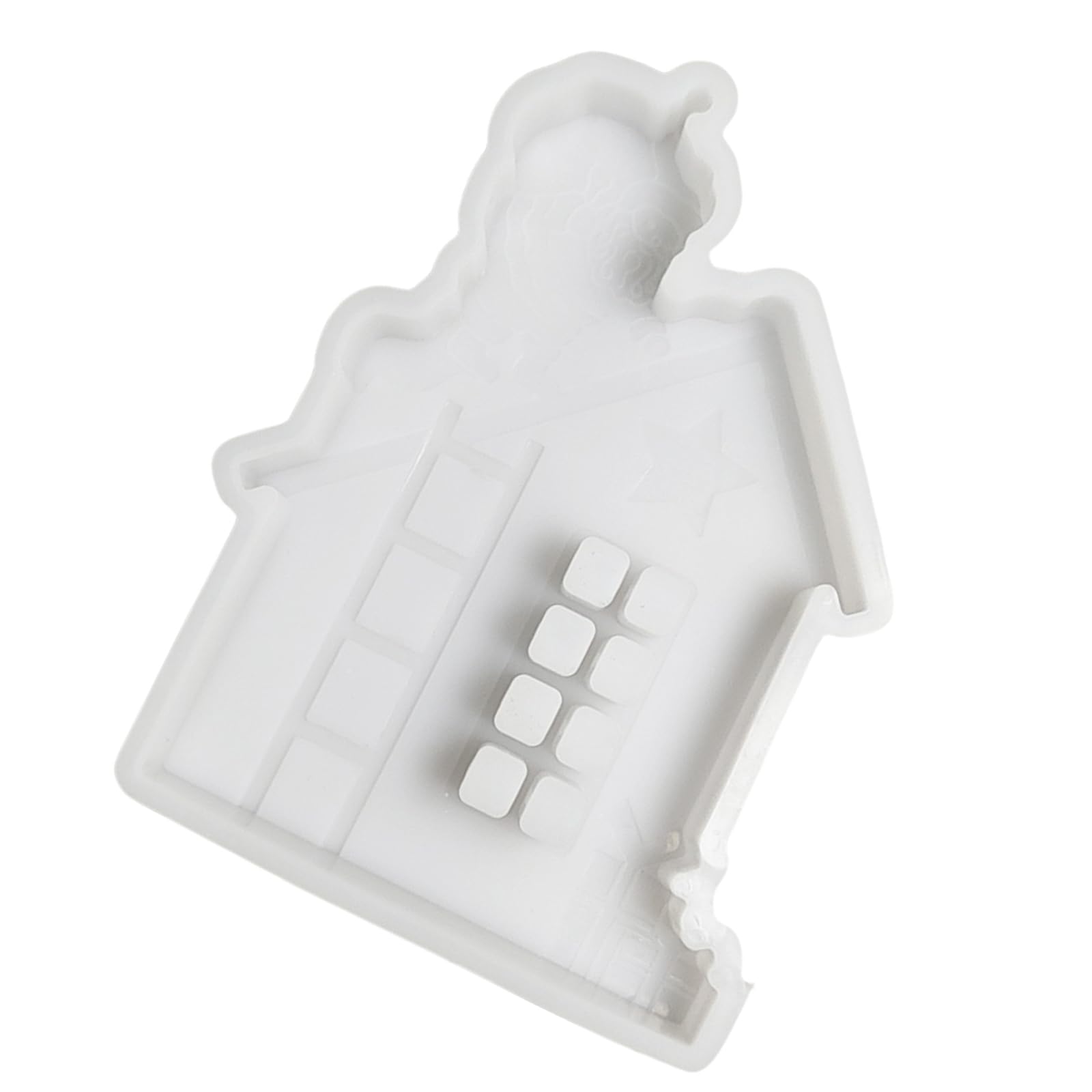 Buxuaaaa Christmas Theme Resin Silicone Molds Silicones Concrete Cement Christmas Theme Silicone Molds for Epoxy Resin Holiday Baking Supplies