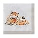 Produktbild Wrendale Design Papier Servietten The Afternoon Nap - 33x33cm