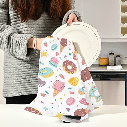Toallas de manos multiusos para cocina Kigai, paños de microfibra reutilizables 7