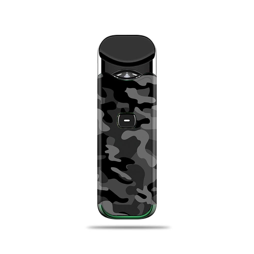 Mightyskins Skin Compatible With Smok Nord Black Camo Protective Durable