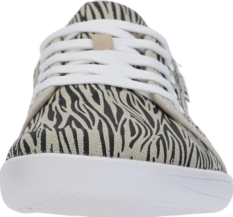 WHITIN Women's Canvas Barefoot Shoes | Wide Width Minimalist Sneakers | Classic Fit Low Top - Image 2