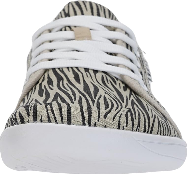 Image of WHITIN Women's Canvas Barefoot Shoes | Wide Sneakers | Classic Fit W81V2 | Machine Washable, Breathable Fashion Canvas, Flexible Support During Training, Simple Design, Natural Feel, Wide Fit Walking