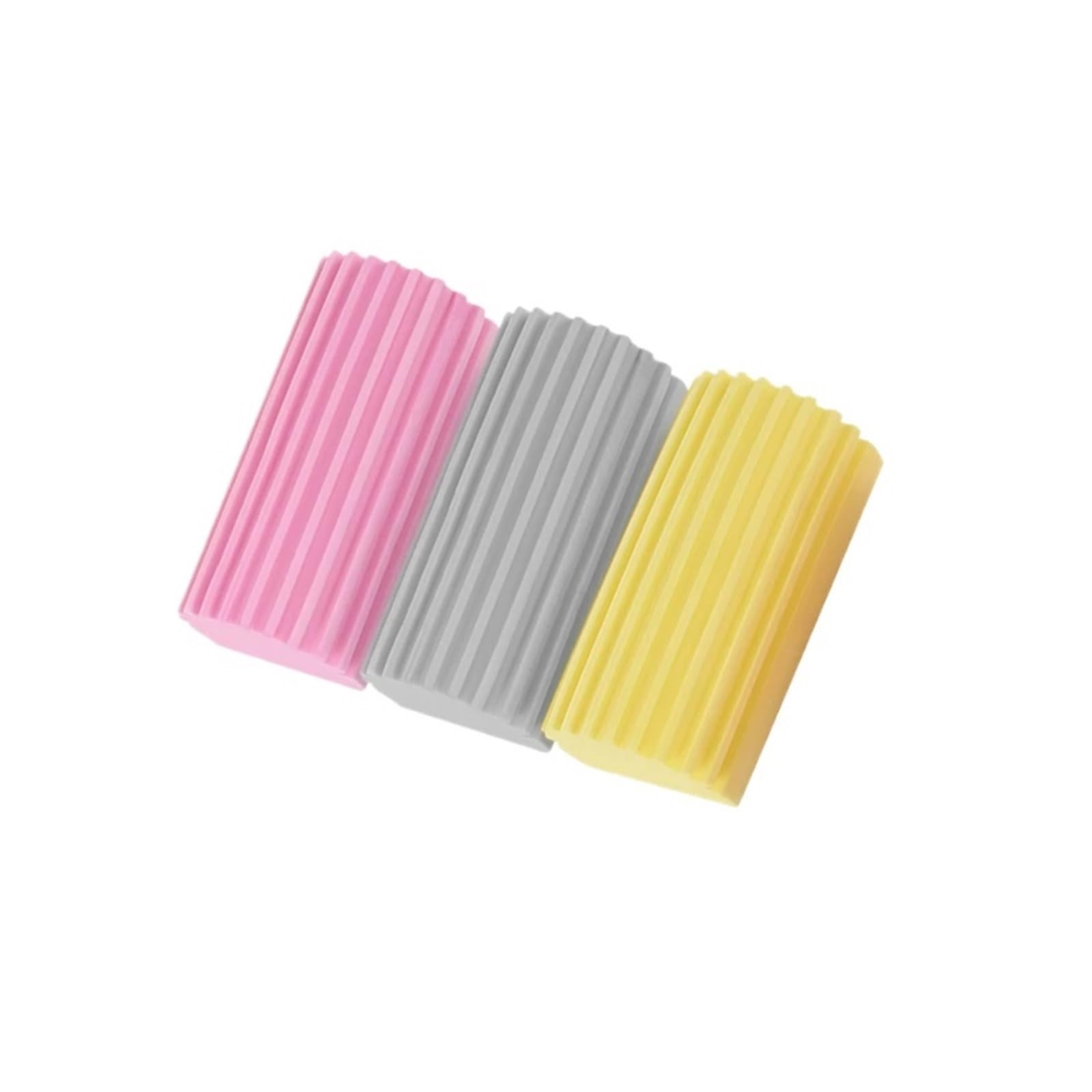WZPTLKIBAD 3Pcs Dust Cleaning Sponge for Baseboard Mirrors Window Blinds