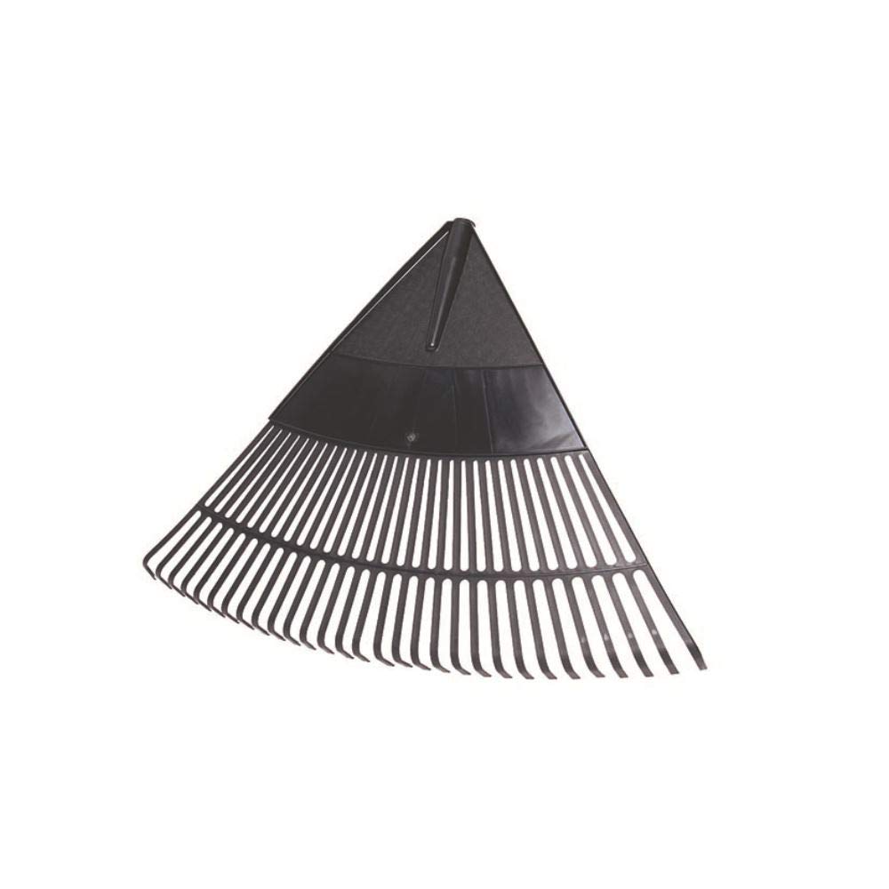Idealspaten 66520140 rastrello da Giardino, di plastica, Nero, 75 cm