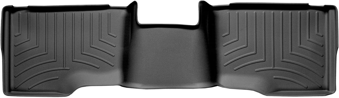 WeatherTech Custom Fit FloorLiners for Jeep Grand Cherokee, Commander, 2nd Row (440132), Black