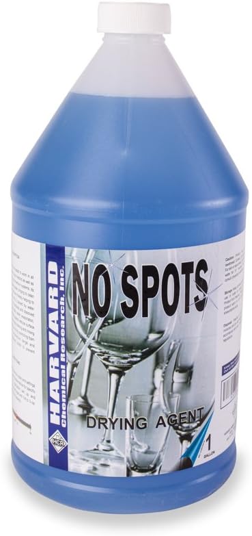 Harvard Chemical 2000 No-Spot Mechanical Rinsing/Drying Agent, Bland Fragrance, 1 Gallon Bottle (Case of 4)