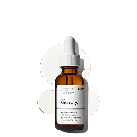 The Ordinary Retinol 1% in Squalane, High-Strength Retinol Serum for Anti-Aging and Skin Smoothing