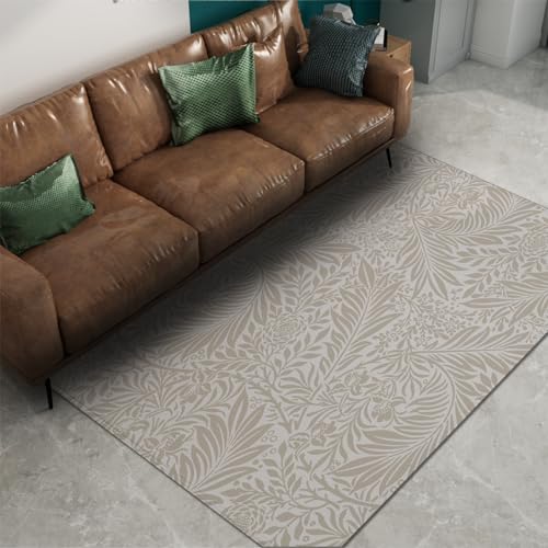 Tapis William Morris facile à nettoyer avec base stable