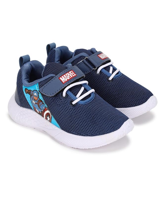 Marvel Captain America MK8011K Kids Casual Shoes | Comfortable and Stylish Footwear for Boys with Durable Construction, Cushioned Support, and Stylish Design | Ideal for Everyday Use Royal Blue (B0DB1MY1S8) Amazon Price History, Amazon Price Tracker