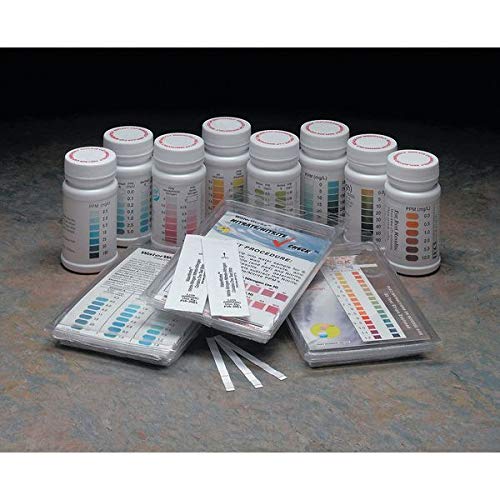 Test Strips, Free Chlorine, 0-25ppm, PK50