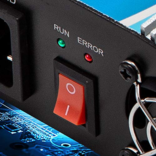 Vevor Grid Tie Solar Inverter, 1000W Mppt Power Inverter, 50/60 Hz Solar Grid Tie System, Grid Tie Inverter, Dc 20-45V Input To Ac 90-140V Output Wind Turbine Grid Tie Inverter For Solar Panel System #TOP5