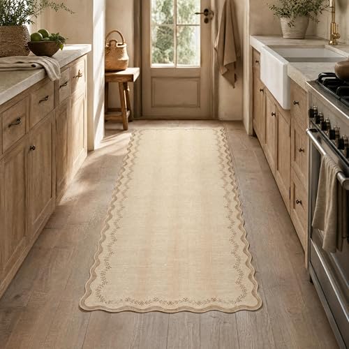 Tapete corredor GarveeHome 2.5x8 pies lavable antideslizante miniatura 3