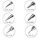 FEITA Soldering Iron Tips T12 Electrical Solder Tip Kits for Micro Electric Soldering Station, Small Pencil Soldering Iron, Mini Solder Pen Accessory (T15-JL02/D16/BLL/BCF2/ILS/C1, 6Pcs)