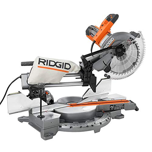Ridgid R4221 12" Dual Bevel Sliding Miter Saw with 70° Miter Capacity [Best Price, Price