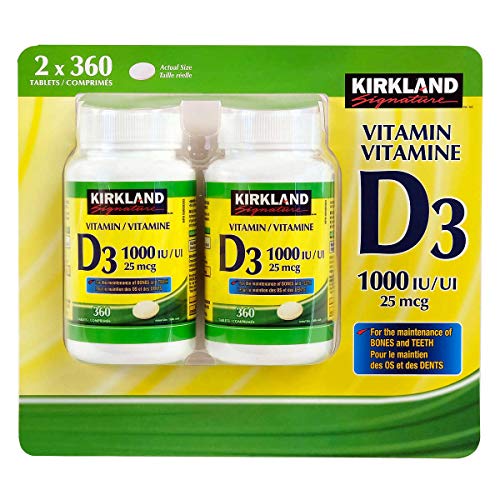Kirkland Signature Vitamine D3 1000 UI 720 cp