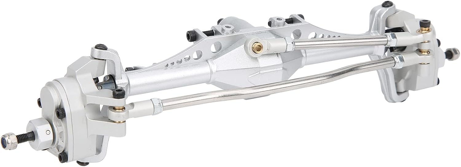 Axle for Axial Capra , Metal RC Front Axle for Crawlers Replacement(Silver)