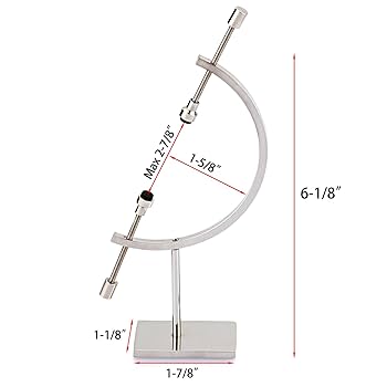 Amazon.com: JUXYES Silver Tone Metal Sphere Holder Caliper