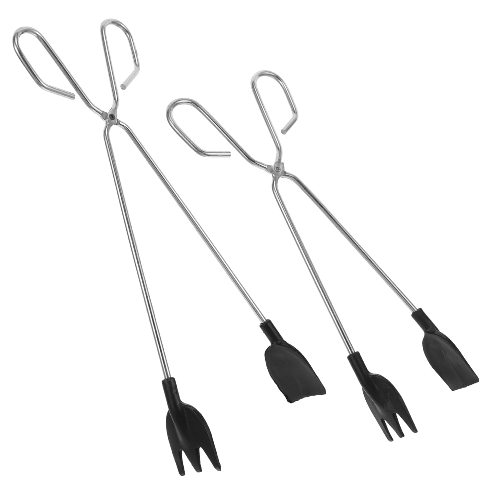 KICHOUSE 2pcs Garbage Tongs Lightweight Trash Picker Tool for Outdoor Cleaning Ergonomic Design Litter Grabber Non- Grip for Easy Waste Pickup and-picture-23