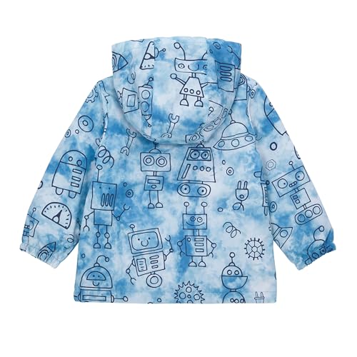 Image of Rokka&Rolla Toddler Boys' Water-Resistant Fleece Lined Windbreaker Transitional Jacket