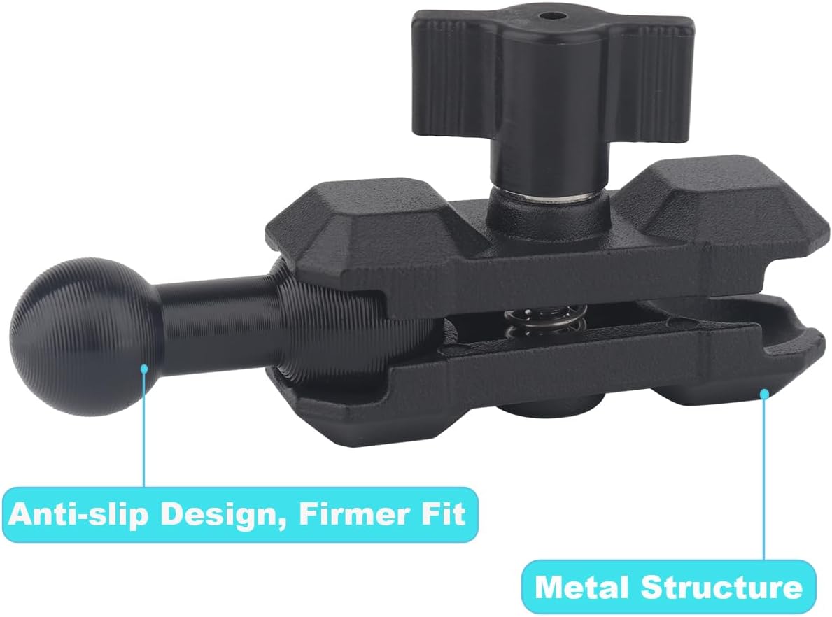 20mm Double Socket Arm with 17mm Ball Compatible with Bulletpiont Mounting Solutions and 17mm Car Phone Holders