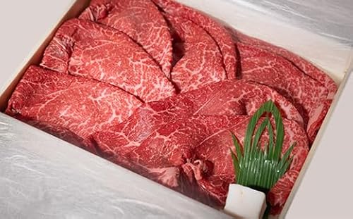 [神戸牛 牝]モモ肩すき焼き・しゃぶしゃぶ用:450g 川岸畜産 (20-30)