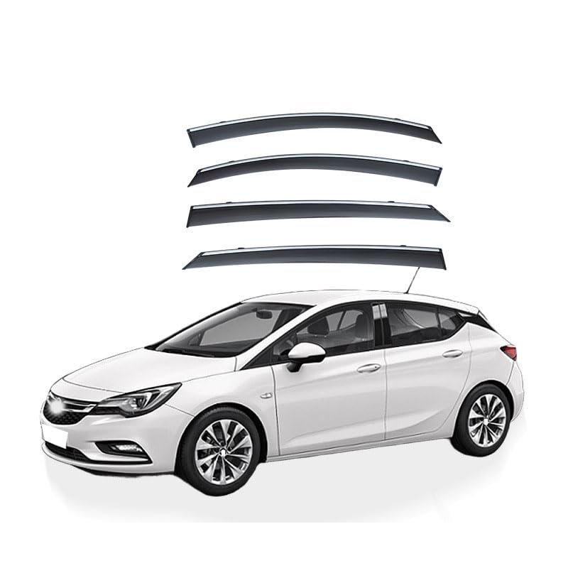 Deflectores de aire para ventanillas de coche Astra K antilluvia y parasol 1