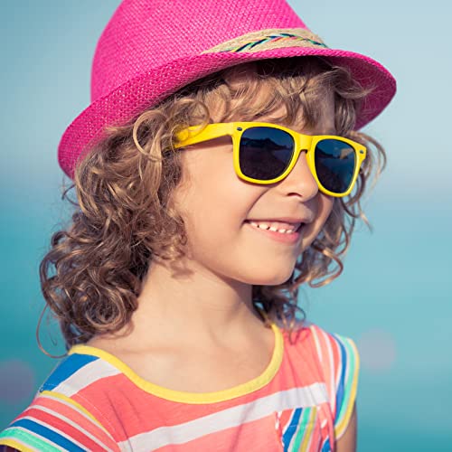 Image of TUPARKA 12 Pack Kids Sunglasses in Bulk Kids School Party Goody Bag Fillers for Birthday Party Beach Pool Party