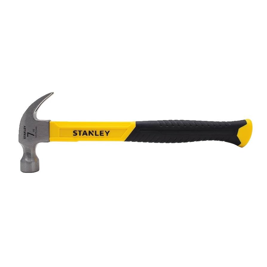 Stanley STHT51346 7Oz Curve Claw Fiberglass Hammer, - Amazon.com
