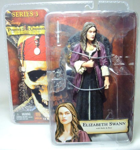 NECA Pirates of the Caribbean Action Figure Series 3 Elizabeth Swann