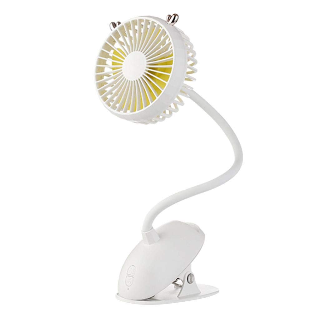 Ventilateur pour poussette flexible USB pour balades de bébé au frais