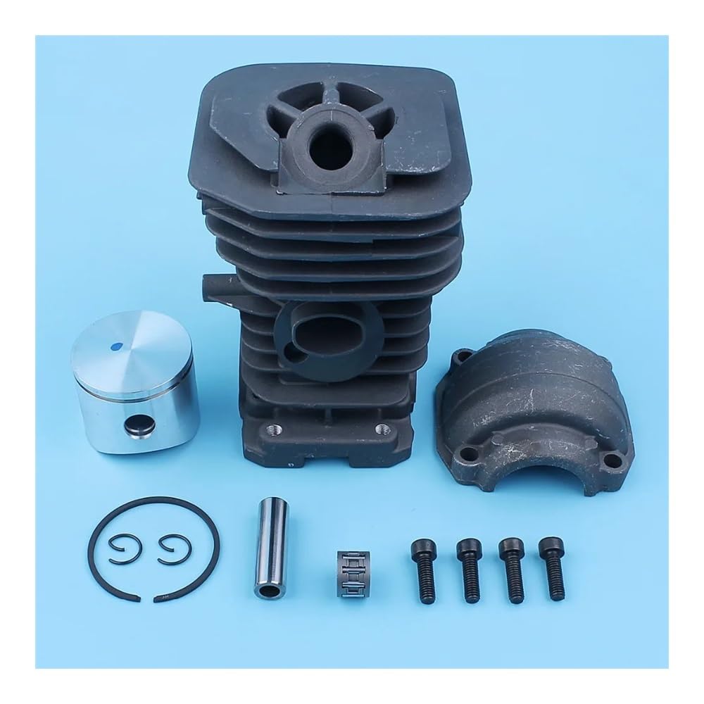 Piezas de repuesto de motosierra: cilindro de 40mm, pistón y tornillería de motor 142