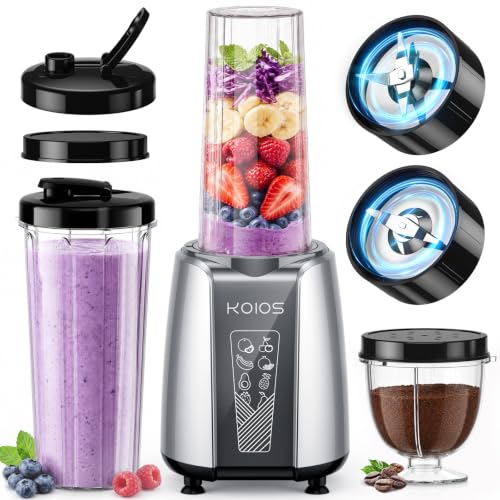 KOIOS Smoothie Blender, 1000W, Blenders Smoothies...