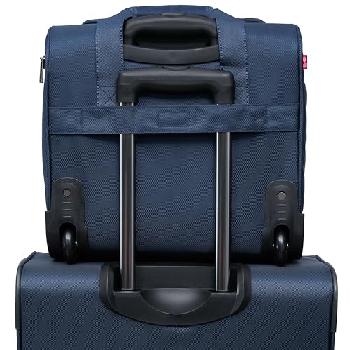 Tprc PR-85315-410 Smart Under Seat Carry-On Luggage With Usb Charging Port, Navy Blue, Underseater 15-Inch thumb #5