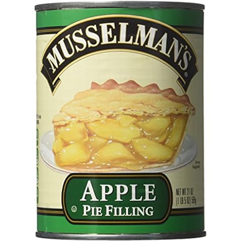 Musselman's Apple Pie Filling net wt 21OZ(pack of 2) Cover