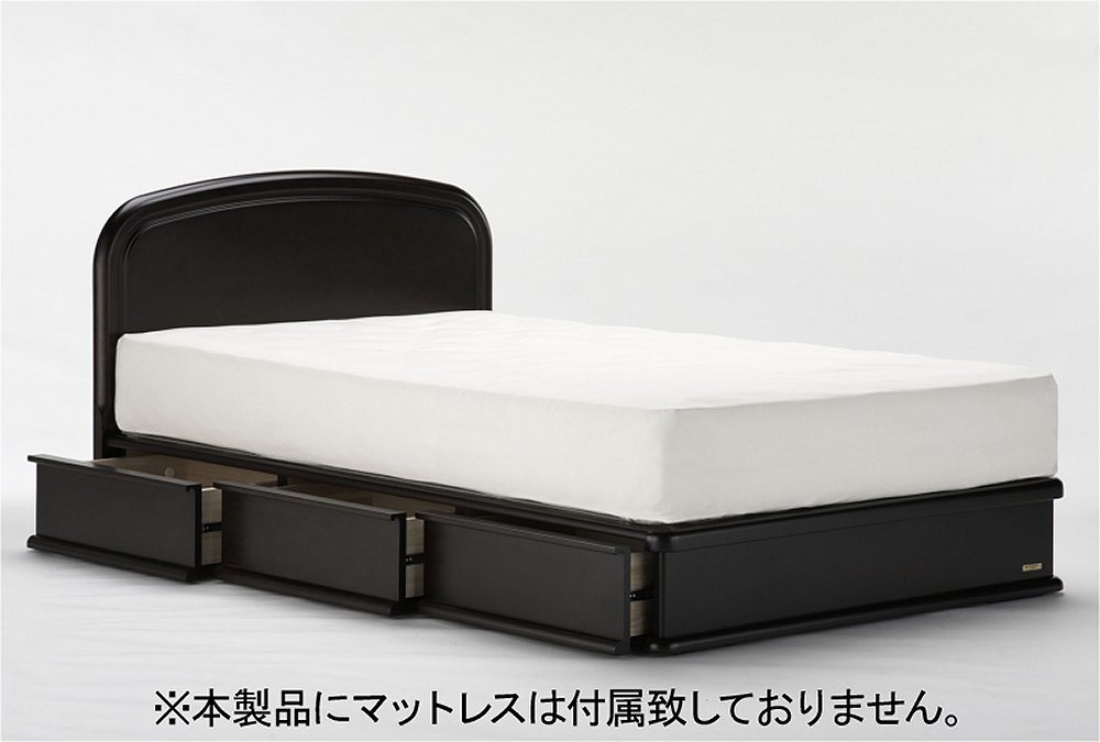 まごちゃ　フランスベッド　ダークブラウン木製フレームベッド シングル まごちゃ フランスベッド ダークブラウン木製フレームベッド シングル