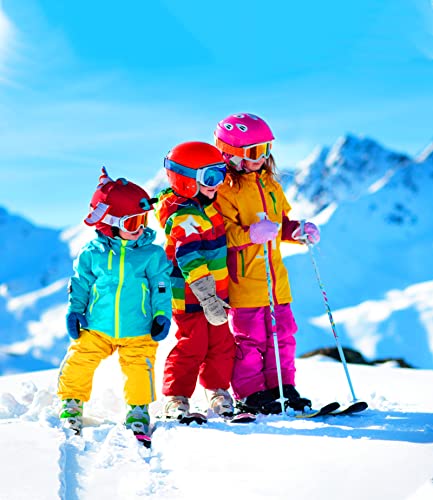 Duoyeree Waterproof Kids Mittens Gloves With Fleece Lined For Boys Girls Winter Snow Skiing Thick Insulated For Cold Weather #TOP5